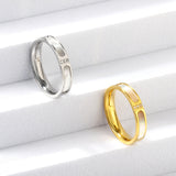 Three diamond ring niche design light luxury fashion high sense finger ring