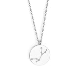 12 Zodiac Signs Virgo & Aquarius & Pisces & Gemini & Scorpio & Libra & Aries & Taurus & Cancer & Capricorn & Leo & Sagittarius Pendant Necklace