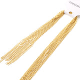 ASON 10pcs/bulk long necklace collar 2 * 45+5cm with chain gold & steel color stainless steel necklace wholesale