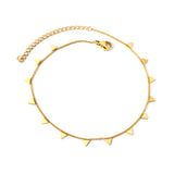 14 Triangle Accessories Anklet 21+5cm