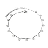 14 Round Accessory Anklet 21+5 cm