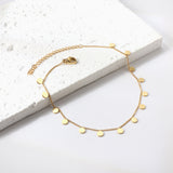 14 Round Accessory Anklet 21+5 cm