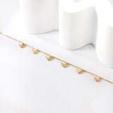 6 Butterfly Accessories Anklet 20+5cm