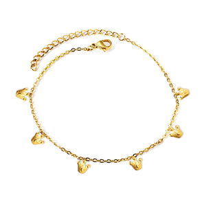 6 Small Crown Accessories Anklet 20+5cm