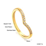 Fashion new micro-set zirconia ring heart shaped with light luxury temperament ring