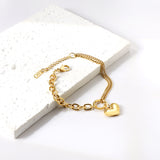 2024 New Year's Heart Accessory + Half Bracelet 17+5cm