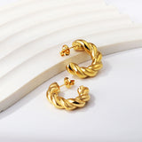 Open semicircle ear buckle 6.5*23mm