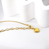 Heart Pendant Necklace 42+5cm