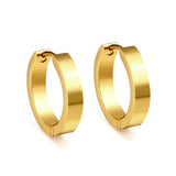 Gold flat ear clasp 4*20mm