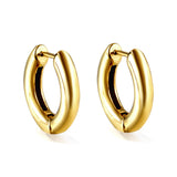 Gold ear clasp 4*18mm