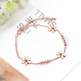 Rose Gold Accessories Soft Bracelet 22+5cm