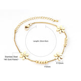 Gold Accessories Soft Bracelet 14K 22+5cm