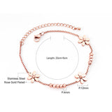 Rose Gold Accessories Soft Bracelet 22+5cm