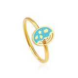 Explosive cartoon children's rings fun anti-pressure jewelry cute jewelry rings