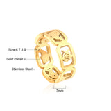 Wholesale Hundreds of temperament rings without color fading