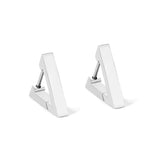 Triangle earrings without drill 16.5*14mm