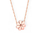 14K Zouju N+P necklace in rose gold 45+5cm