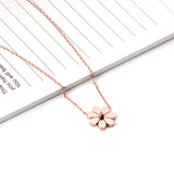 14K Zouju N+P necklace in rose gold 45+5cm