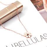 14K Zouju N+P necklace in rose gold 45+5cm