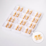 4mm/6mm/8mm Gold-Steel Square Cake Plugs