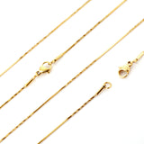 ASON 10pcs/bulk long necklace collar 0.9mm*45cm side to side sunflower matching chain steel color & gold color stainless steel necklace wholesale