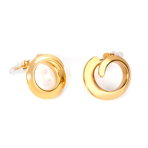 Swivel Shape Stud Earrings