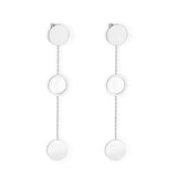 15mm Round Polished Earrings