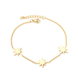 13mm Star Shaped Accessory Bracelet 18+3cm