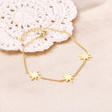 13mm Star Shaped Accessory Bracelet 18+3cm