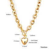 14*13.5mm Heart Pendant Necklace