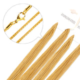 ASON 10pcs / 2mm*45~60cm Corn With Chain