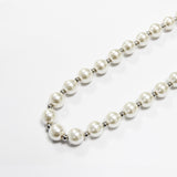 The latest trend of round pearl necklaces