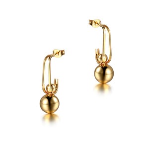 Simple large models of fashion versatile earrings trend earrings