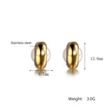 French elegant earrings niche light luxury temperament gold earrings