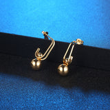 Simple large models of fashion versatile earrings trend earrings