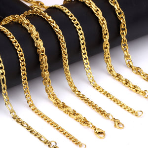 Stylish 5mm & 7mm Bulk Long Necklace DIY Matching Chain