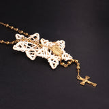 4-Golden Jesus Chain-6MM