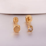 3mm/6mm Gold & Steel Column Mixed Drill Plugs