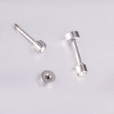 3mm/6mm Gold & Steel Column Mixed Drill Plugs