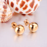 4mm~8mm steel color & gold color half-round ball screw plugs