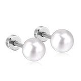 4~8mm steel color/golden white pearl screw plugs