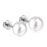 4~8mm steel color/golden white pearl screw plugs