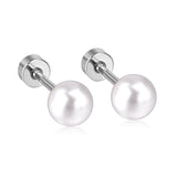 4~8mm steel color/golden white pearl screw plugs