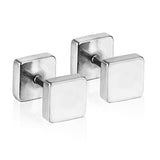 4mm/6mm/8mm Gold-Steel Square Cake Plugs