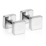 4mm/6mm/8mm Gold-Steel Square Cake Plugs