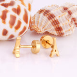 12 pairs Gold Color Cutout Screwback Earrings without Diamonds