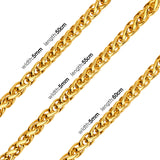 Stylish 5mm & 7mm Bulk Long Necklace DIY Matching Chain