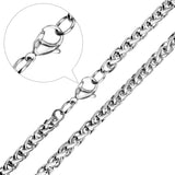 Stylish 5mm & 7mm Bulk Long Necklace DIY Matching Chain