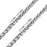 Stylish 5mm & 7mm Bulk Long Necklace DIY Matching Chain