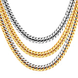 Fashion 7mm Mixed Color&Gold&Steel Color Solid Color Long Necklace DIY Matching Chain